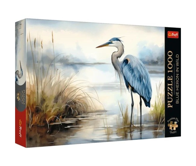 Puzzle trefl 1000 premium plus starc albastru in salbaticie Puzzle trefl 1000 premium plus starc albastru in salbaticie