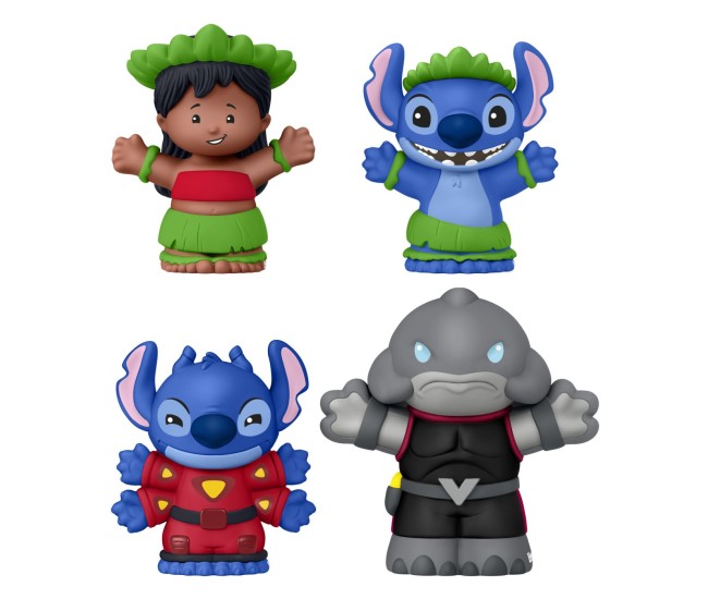 Fisher price little people collector disney lilo si stitch set 4 figurine Fisher price little people collector disney lilo si stitch set 4 figurine