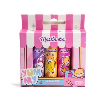 Martinelia yummy set 3 balsamuri de buze