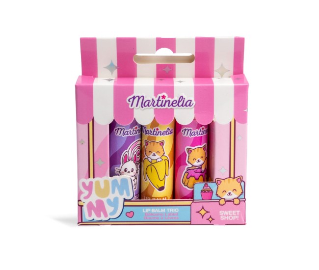 Martinelia yummy set 3 balsamuri de buze Martinelia yummy set 3 balsamuri de buze
