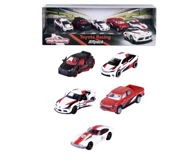 Majorette masinute metalice pachet cadou toyota 5 masini Majorette masinute metalice pachet cadou toyota 5 masini