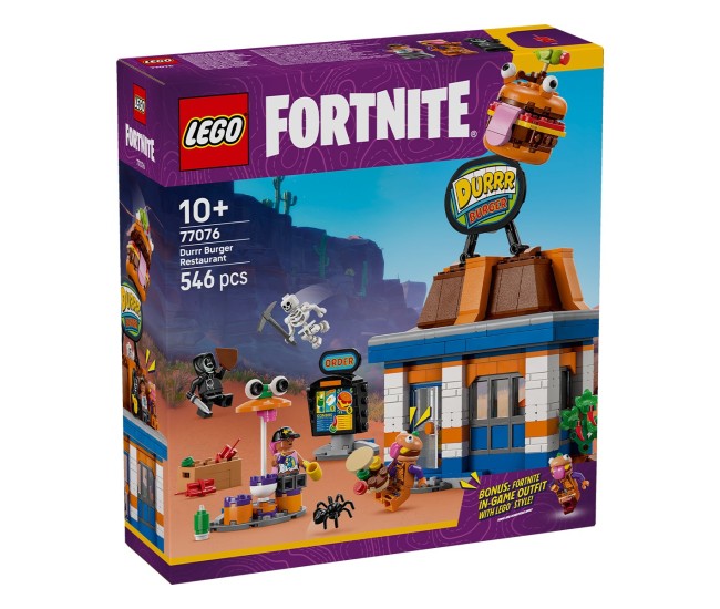 Lego fortnite restaurantul durrr burger 77076 Lego fortnite restaurantul durrr burger 77076