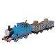 Thomas locomotiva motorizata clasic thomas cu 2 vagoane