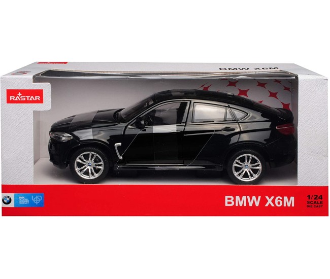 Masinuta metalica bmw x6m negru scara 1 la 24 Masinuta metalica bmw x6m negru scara 1 la 24