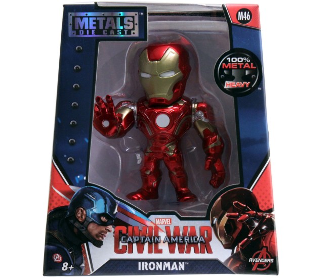 Marvel figurina metalica iron man 10cm Marvel figurina metalica iron man 10cm