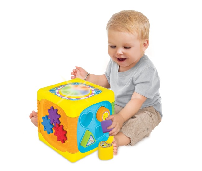 Winfun cub pentru activitati cu sunete Winfun cub pentru activitati cu sunete