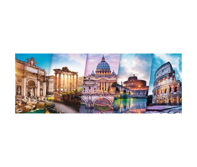 Puzzle trefl 500 panorama calatorind in italia Puzzle trefl 500 panorama calatorind in italia