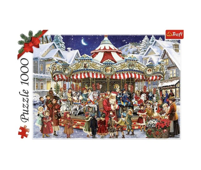 Puzzle trefl 1000 carusel de craciun Puzzle trefl 1000 carusel de craciun