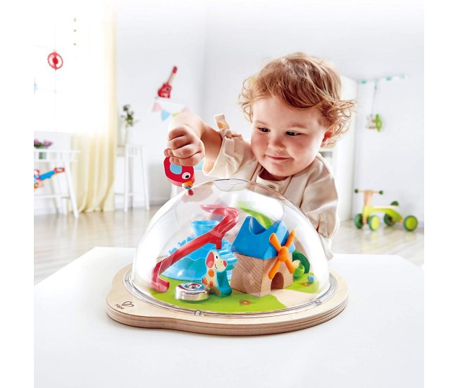 Hape labirint magnetic cu bile colorate Hape labirint magnetic cu bile colorate