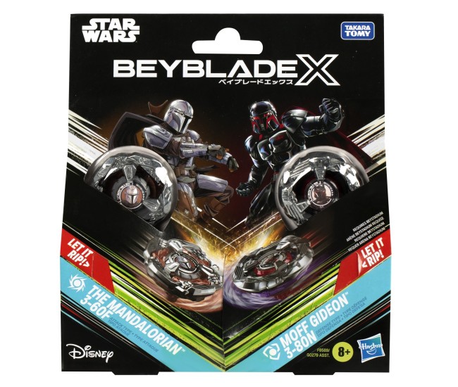 Beyblade x star wars pachet duo the mandalorian 3-60f si moff gideon 3-80n Beyblade x star wars pachet duo the mandalorian 3-60f si moff gideon 3-80n