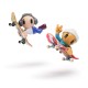 Tech deck sk8 crew pachet 2 seturi plita si figurina 9.6cm casca alba si casti gri Tech deck sk8 crew pachet 2 seturi plita si figurina 9.6cm casca alba si casti gri