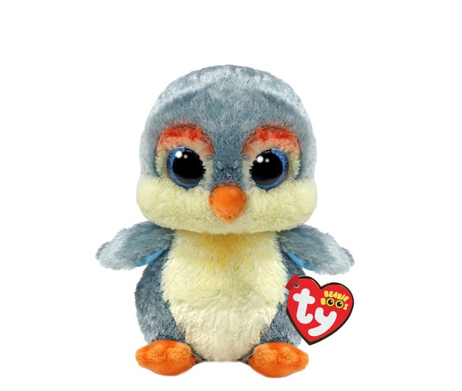 Plus ty 15cm boos fisher pinguin gri Plus ty 15cm boos fisher pinguin gri