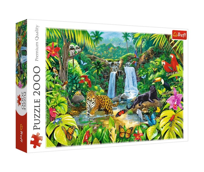 Puzzle trefl 2000 padurea tropicala Puzzle trefl 2000 padurea tropicala