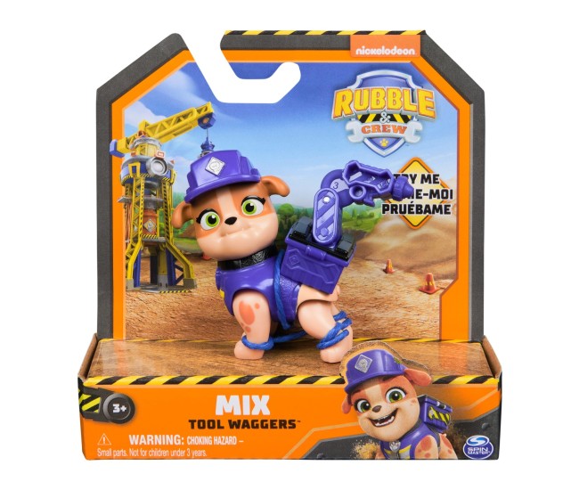 Patrula catelusilor rubble and crew figurina mix 5cm Patrula catelusilor rubble and crew figurina mix 5cm