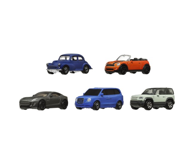 Matchbox set 5 masinute metalice mbx british roadways scara 1:64 Matchbox set 5 masinute metalice mbx british roadways scara 1:64