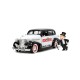 Jada set masinuta metalica chevrolet master deluxe 1939 scara 1:24 si figurina mr monopoly Jada set masinuta metalica chevrolet master deluxe 1939 scara 1:24 si figurina mr monopoly