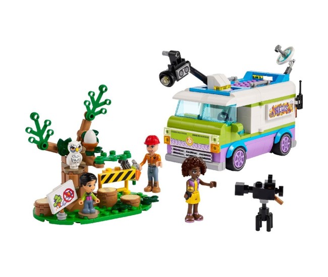 Lego friends studioul mobil de stiri 41749 Lego friends studioul mobil de stiri 41749