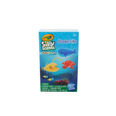 Crayola silly scents set mic viata oceanului cu accesorii
