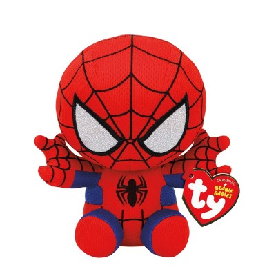 Plus ty 15cm beanie babies marvel spiderman