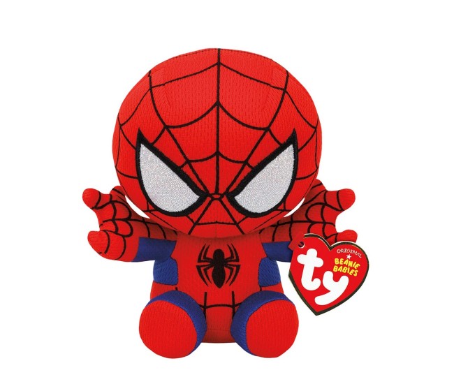 Plus ty 15cm beanie babies marvel spiderman Plus ty 15cm beanie babies marvel spiderman