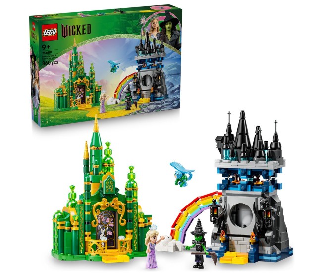 Lego wicked emerald city si castelul kiamo ko 75689 Lego wicked emerald city si castelul kiamo ko 75689