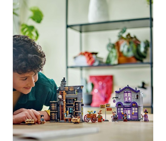 Lego harry potter tm ollivander si magazinul de haine al lui madam malkin 76439 Lego harry potter tm ollivander si magazinul de haine al lui madam malkin 76439