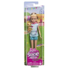 Barbie set papusa stacie si catelul de companie