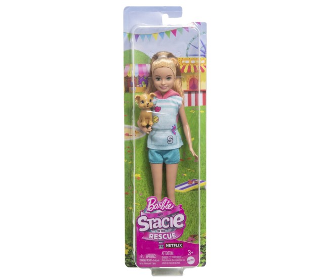 Barbie set papusa stacie si catelul de companie Barbie set papusa stacie si catelul de companie