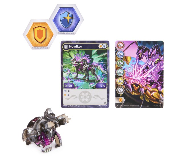 Bakugan s4 bila clasica howlkor negru