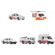Matchbox set 5 masinute metalice rescue emt scara 1 la 64 Matchbox set 5 masinute metalice rescue emt scara 1 la 64