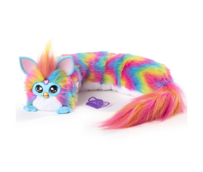 Furby dj furblets jucarie interactiva curcubeu Furby dj furblets jucarie interactiva curcubeu