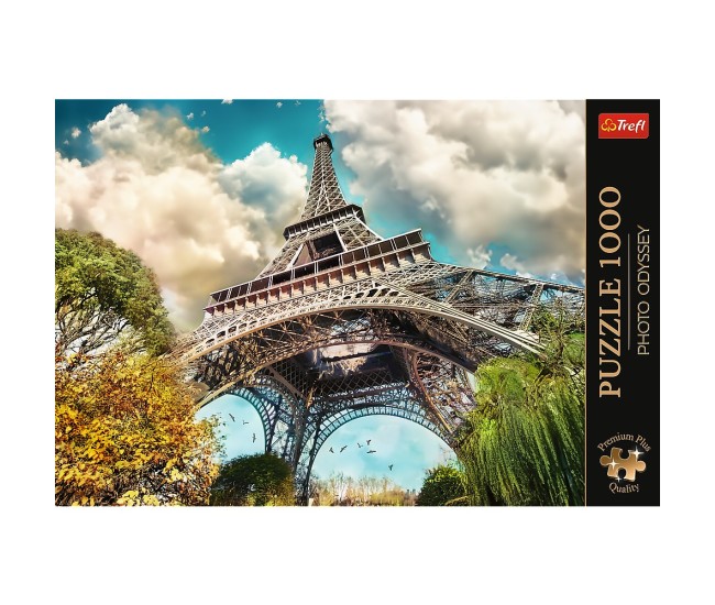 Puzzle trefl 1000 premium plus photo odyssey turnul eiffel paris Puzzle trefl 1000 premium plus photo odyssey turnul eiffel paris