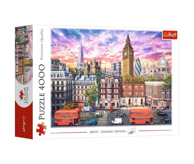 Puzzle trefl 4000 calatorie in londra Puzzle trefl 4000 calatorie in londra