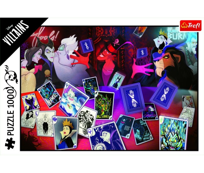 Puzzle trefl 1000 disney villains doar cartile bune Puzzle trefl 1000 disney villains doar cartile bune