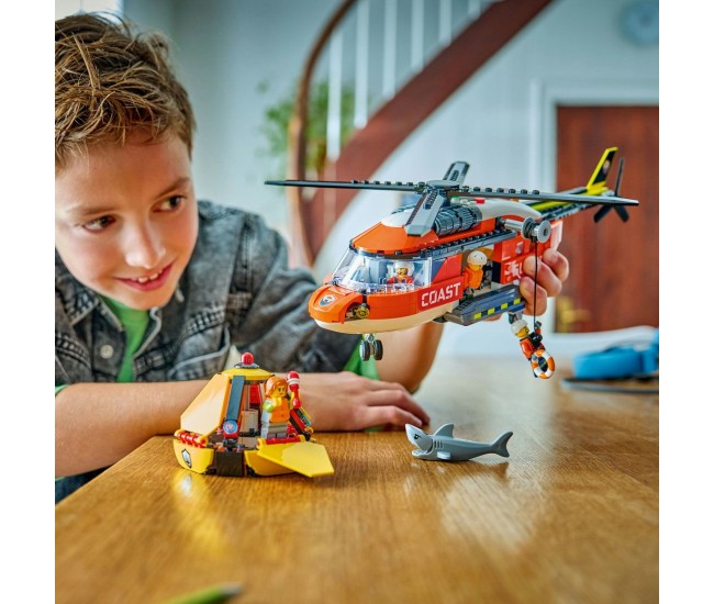 Lego city elicopter al pazei de coasta 60503