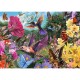 Puzzle trefl 1000 premium plus tea time gradina cu colibri Puzzle trefl 1000 premium plus tea time gradina cu colibri