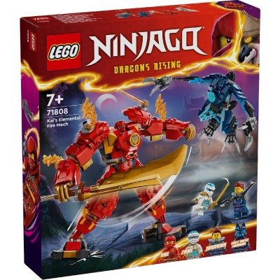 Lego ninjago robotul stihie de foc al lui kai 71808