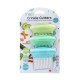 Set 3 cutite pentru gustari, melii, bleu mint lime