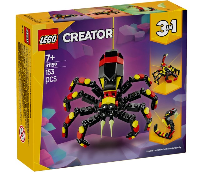 Lego creator animale salbatice: paianjen surprinzator 31159 Lego creator animale salbatice: paianjen surprinzator 31159