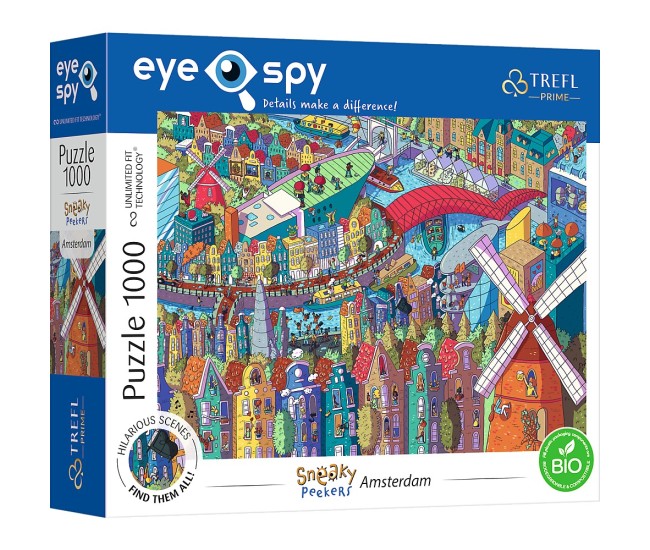Puzzle trefl 1000 uft eye spy amsterdam Puzzle trefl 1000 uft eye spy amsterdam