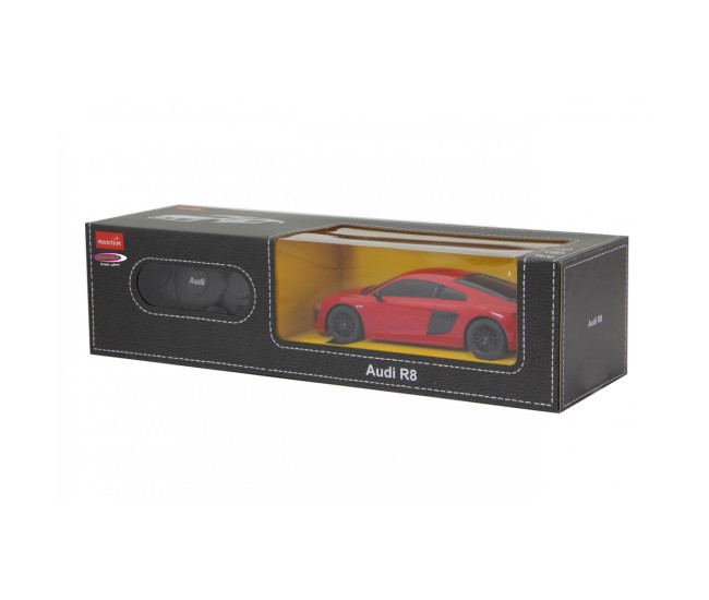 Masina cu telecomanda audi r8 rosu cu scara 1 la 24 Masina cu telecomanda audi r8 rosu cu scara 1 la 24