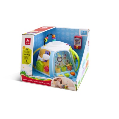 Cub interactiv montessori pentru invatare timpurie