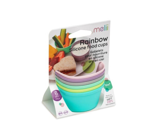 Set 6 forme de gatit silicon, melii, multicolor