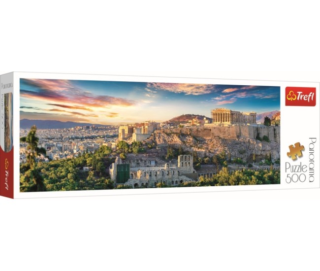 Puzzle trefl 500 panorama acropolis atena Puzzle trefl 500 panorama acropolis atena