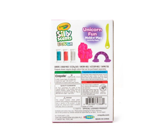 Crayola silly scents set mic unicorn cu accesorii Crayola silly scents set mic unicorn cu accesorii
