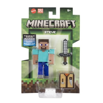Minecraft craft a block figurina steve 8cm