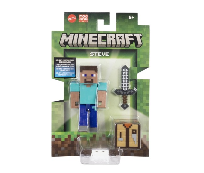 Minecraft craft a block figurina steve 8cm Minecraft craft a block figurina steve 8cm