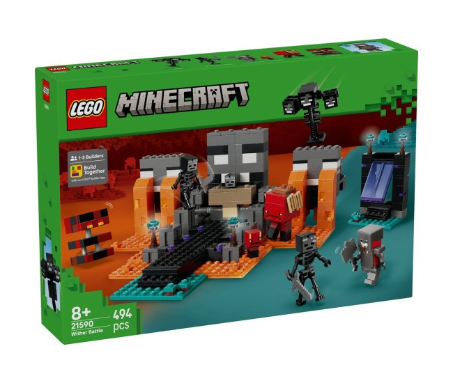 Lego minecraft lupta cu wither 21590 Lego minecraft lupta cu wither 21590