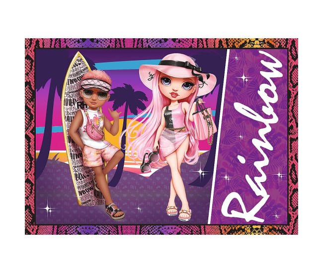 Puzzle trefl rainbow high 4in1 papusile fashion Puzzle trefl rainbow high 4in1 papusile fashion