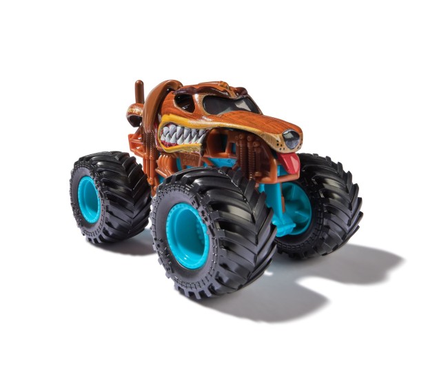 Monster jam ruff crowd masinuta metalica monster mutt scara 1 la 64 Monster jam ruff crowd masinuta metalica monster mutt scara 1 la 64